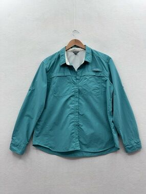 Eddie Bauer Women’s XL Adventurer Pro Field Shirt Green
